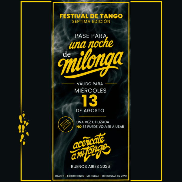 Milonga día 2 - 13 de Agosto