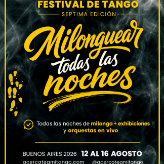 Milonguear todas las noches