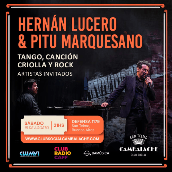 HERNÁN LUCERO & PITU MARQUESANO