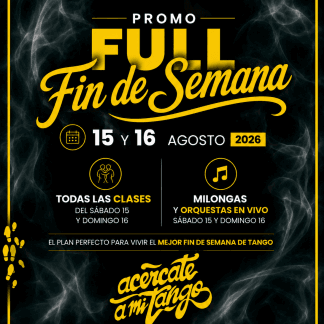 Promo FULL FIN DE SEMANA!