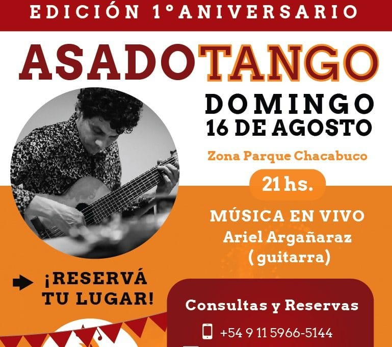 Asado Tango cumple 1 año